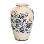 KAMMAK Colored Ceramic Vase, Beautiful Hand-Painted Decorative Vase, Modern Art Porcelain Vase for Flower Mantle Dining Table Centerpiece, Entryway Living Room Wedding...