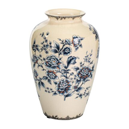 KAMMAK Colored Ceramic Vase, Beautiful Hand-Painted Decorative Vase, Modern Art Porcelain Vase for Flower Mantle Dining Table Centerpiece, Entryway Living Room Wedding...