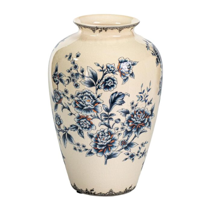 KAMMAK Colored Ceramic Vase, Beautiful Hand-Painted Decorative Vase, Modern Art Porcelain Vase for Flower Mantle Dining Table Centerpiece, Entryway Living Room Wedding...