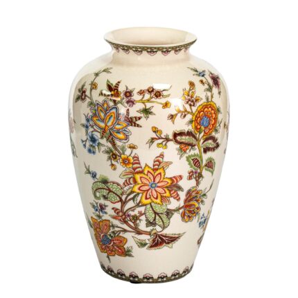KAMMAK Colored Ceramic Vase, Beautiful Hand-Painted Decorative Vase, Modern Art Porcelain Vase for Flower Mantle Dining Table Centerpiece, Entryway Living Room Wedding...
