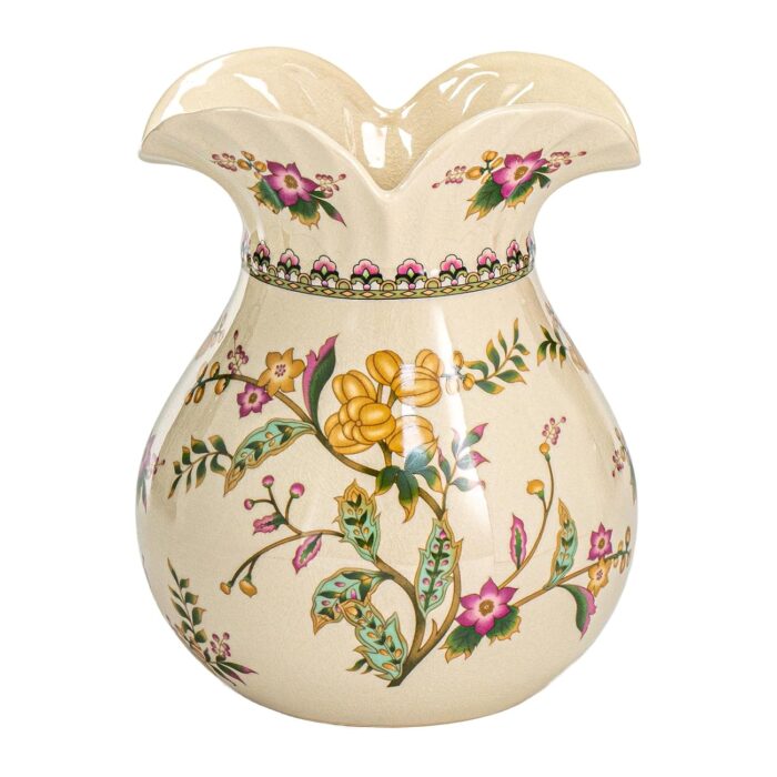 KAMMAK Colored Ceramic Vase, Beautiful Hand-Painted Decorative Vase, Modern Art Porcelain Vase for Flower Mantle Dining Table Centerpiece, Entryway Living Room Wedding...