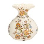 KAMMAK Colored Ceramic Vase, Beautiful Hand-Painted Decorative Vase, Modern Art Porcelain Vase for Flower Mantle Dining Table Centerpiece, Entryway Living Room Wedding...