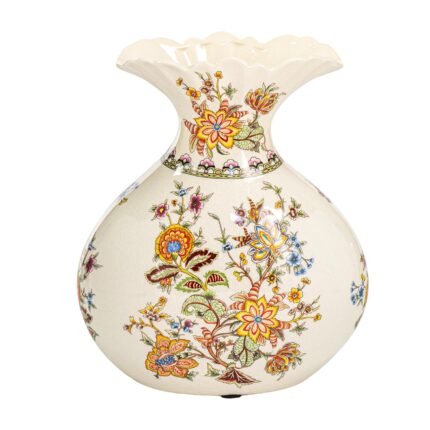 KAMMAK Colored Ceramic Vase, Beautiful Hand-Painted Decorative Vase, Modern Art Porcelain Vase for Flower Mantle Dining Table Centerpiece, Entryway Living Room Wedding...