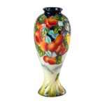 KAMMAK Colored Ceramic Vase, Beautiful Hand-Painted Decorative Vase, Modern Art Porcelain Vase for Flower Mantle Dining Table Centerpiece, Entryway Living Room Wedding...