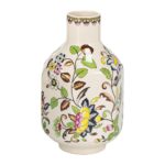 KAMMAK Colored Ceramic Vase, Beautiful Hand-Painted Decorative Vase, Modern Art Porcelain Vase for Flower Mantle Dining Table Centerpiece, Entryway Living Room Wedding...