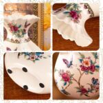 KAMMAK Colored Ceramic Vase, Beautiful Hand-Painted Decorative Vase, Modern Art Porcelain Vase for Flower Mantle Dining Table Centerpiece, Entryway Living Room Wedding...