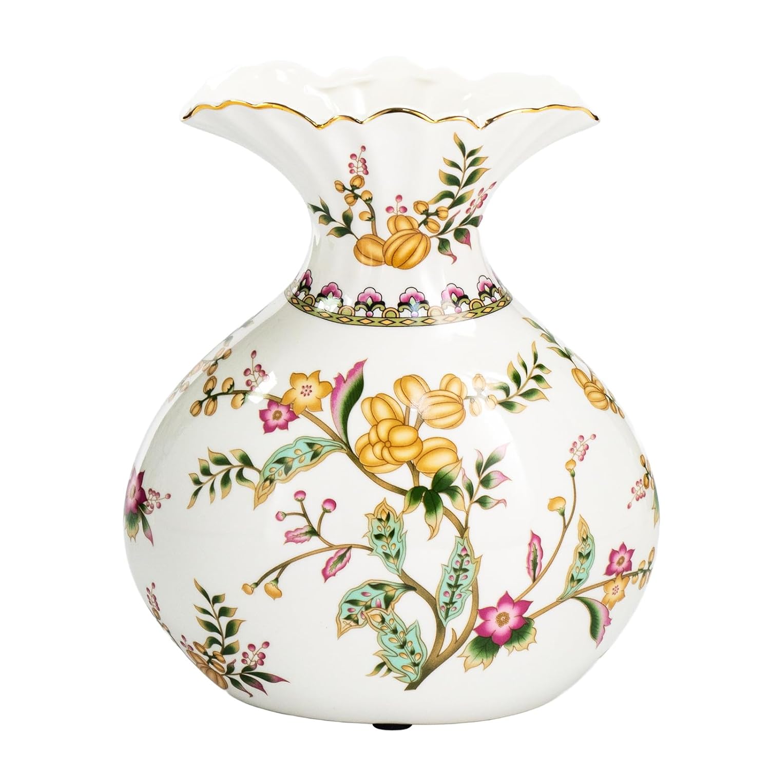 KAMMAK Colored Ceramic Vase, Beautiful Hand Painted Decorative Vase, Modern Art Porcelain Vase for Flower Mantle Dining Table Centerpiece, Entryway Living Room Wedding... KAMMAK 8HPLZ058 ceramic vase product card image