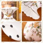 KAMMAK Colored Ceramic Vase, Beautiful Hand-Painted Decorative Vase, Modern Art Porcelain Vase for Flower Mantle Dining Table Centerpiece, Entryway Living Room Wedding...