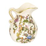 KAMMAK Colored Ceramic Vase, Beautiful Hand-Painted Decorative Vase, Modern Art Porcelain Vase for Flower Mantle Dining Table Centerpiece, Entryway Living Room Wedding...