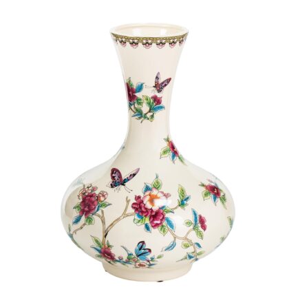 KAMMAK Colored Ceramic Vase, Beautiful Hand-Painted Decorative Vase, Modern Art Porcelain Vase for Flower Mantle Dining Table Centerpiece, Entryway Living Room Wedding...