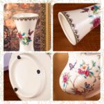KAMMAK Colored Ceramic Vase, Beautiful Hand-Painted Decorative Vase, Modern Art Porcelain Vase for Flower Mantle Dining Table Centerpiece, Entryway Living Room Wedding...