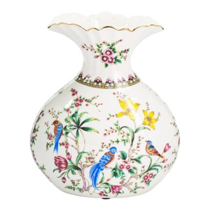 KAMMAK Colored Ceramic Vase, Beautiful Hand-Painted Decorative Vase, Modern Art Porcelain Vase for Flower Mantle Dining Table Centerpiece, Entryway Living Room Wedding...