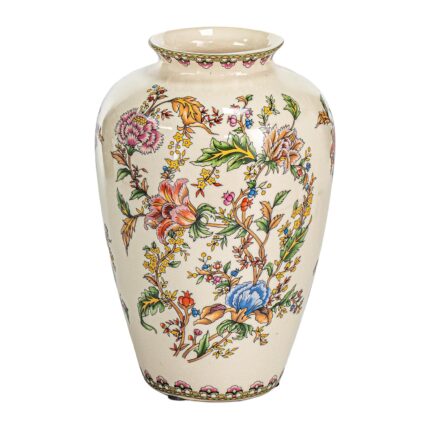 KAMMAK Colored Ceramic Vase, Beautiful Hand-Painted Decorative Vase, Modern Art Porcelain Vase for Flower Mantle Dining Table Centerpiece, Entryway Living Room Wedding...