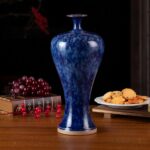 KAMMAK Colored Ceramic Vase, Beautiful Hand-Painted Decorative Vase, Modern Art Porcelain Vase for Flower Mantle Dining Table Centerpiece, Entryway Living Room Wedding...
