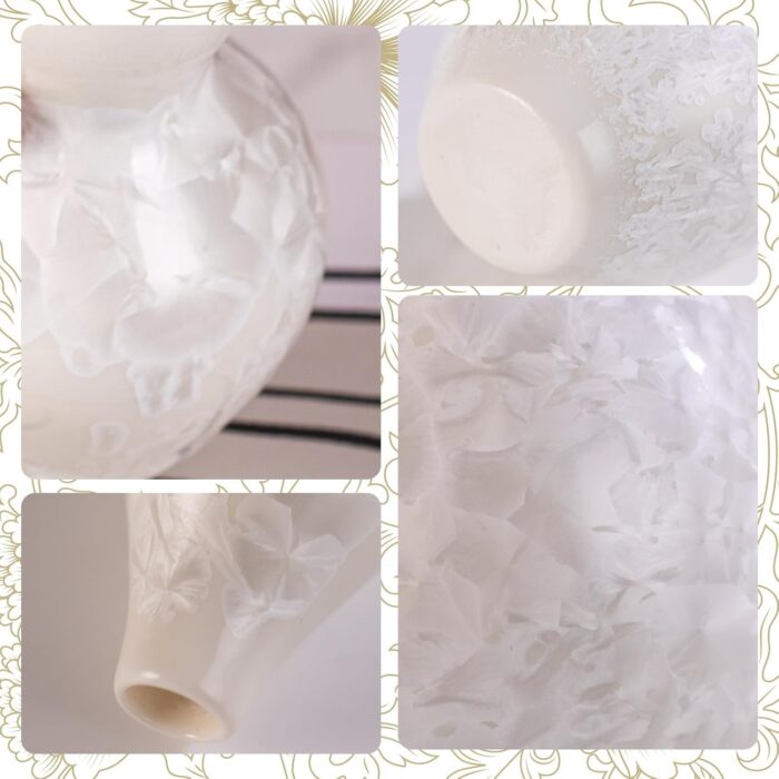 KAMMAK Colored Ceramic Vase, Beautiful Hand-Painted Decorative Vase, Modern Art Porcelain Vase for Flower Mantle Dining Table Centerpiece, Entryway Living Room Wedding...
