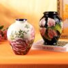 KAMMAK 8HPYZF006 ceramic vase styled home decor setting image 5