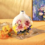 KAMMAK Colored Ceramic Vase, Beautiful Hand-Painted Decorative Vase, Modern Art Porcelain Vase for Flower Mantle Dining Table Centerpiece, Entryway Living Room Wedding...