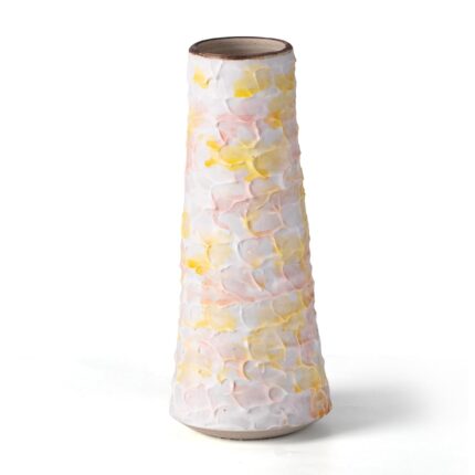 KAMMAK Colored Ceramic Vase, Beautiful Hand-Painted Decorative Vase, Modern Art Porcelain Vase for Flower Mantle Dining Table Centerpiece, Entryway Living Room Wedding...