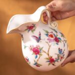 KAMMAK Colored Ceramic Vase, Beautiful Hand-Painted Decorative Vase, Modern Art Porcelain Vase for Flower Mantle Dining Table Centerpiece, Entryway Living Room Wedding...