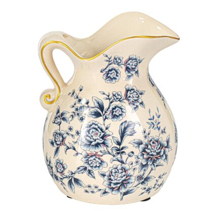 KAMMAK Colored Ceramic Vase, Beautiful Hand-Painted Decorative Vase, Modern Art Porcelain Vase for Flower Mantle Dining Table Centerpiece, Entryway Living Room Wedding...
