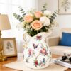 KAMMAK 8HPLZ028 ceramic vase styled home decor setting image 5