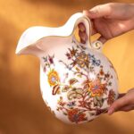 KAMMAK Colored Ceramic Vase, Beautiful Hand-Painted Decorative Vase, Modern Art Porcelain Vase for Flower Mantle Dining Table Centerpiece, Entryway Living Room Wedding...