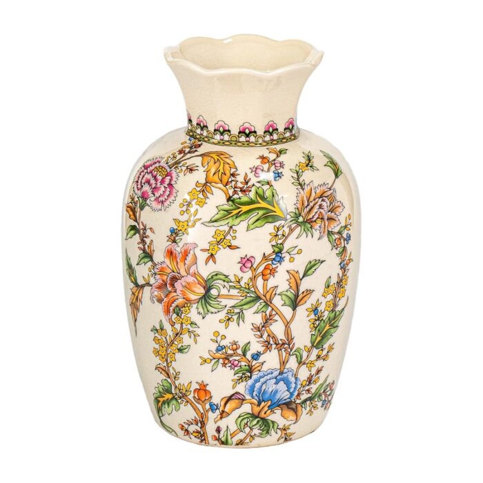 KAMMAK Colored Ceramic Vase, Beautiful Hand Painted Decorative Vase, Modern Art Porcelain Vase for Flower Mantle Dining Table Centerpiece, Entryway Living Room Wedding... KAMMAK Colored Ceramic Vase, Beautiful Hand-Painted Decorative Vase, Modern Art Porcelain Vase for Flower Mantle Dining Table Centerpiece, Entryway Living Room Wedding...