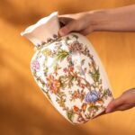 KAMMAK Colored Ceramic Vase, Beautiful Hand-Painted Decorative Vase, Modern Art Porcelain Vase for Flower Mantle Dining Table Centerpiece, Entryway Living Room Wedding...