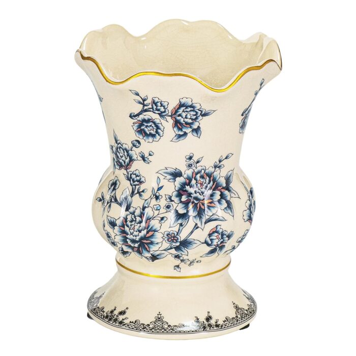 KAMMAK Colored Ceramic Vase, Beautiful Hand Painted Decorative Vase, Modern Art Porcelain Vase for Flower Mantle Dining Table Centerpiece, Entryway Living Room Wedding... KAMMAK Colored Ceramic Vase, Beautiful Hand-Painted Decorative Vase, Modern Art Porcelain Vase for Flower Mantle Dining Table Centerpiece, Entryway Living Room Wedding...