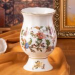 KAMMAK Colored Ceramic Vase, Beautiful Hand-Painted Decorative Vase, Modern Art Porcelain Vase for Flower Mantle Dining Table Centerpiece, Entryway Living Room Wedding...