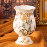 KAMMAK Colored Ceramic Vase, Beautiful Hand-Painted Decorative Vase, Modern Art Porcelain Vase for Flower Mantle Dining Table Centerpiece, Entryway Living Room Wedding...