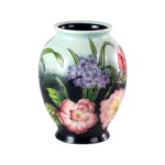 KAMMAK Colored Ceramic Vase, Beautiful Hand-Painted Decorative Vase, Modern Art Porcelain Vase for Flower Mantle Dining Table Centerpiece, Entryway Living Room Wedding...