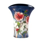 KAMMAK Colored Ceramic Vase, Beautiful Hand-Painted Decorative Vase, Modern Art Porcelain Vase for Flower Mantle Dining Table Centerpiece, Entryway Living Room Wedding...