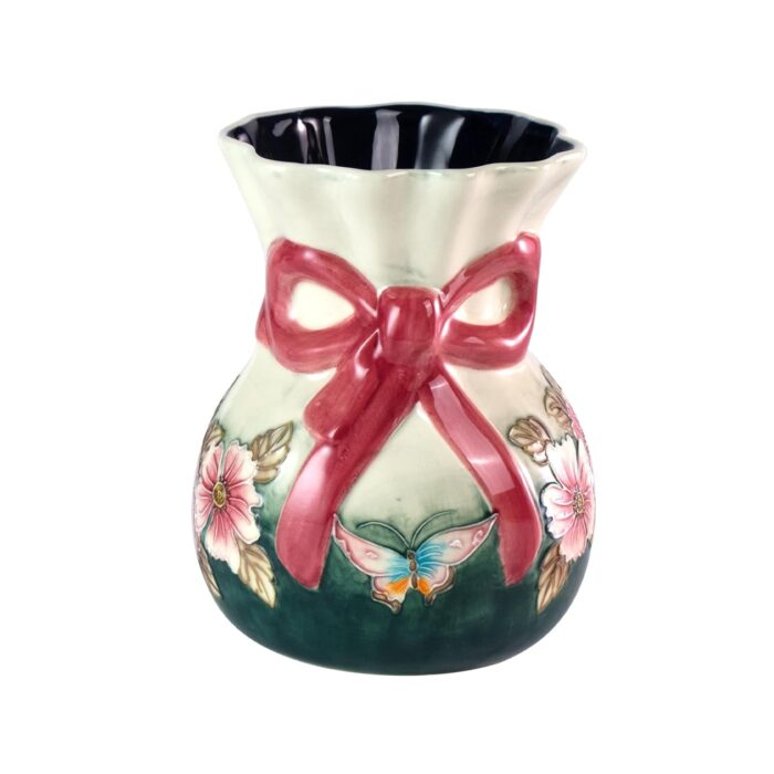KAMMAK Colored Ceramic Vase, Beautiful Hand Painted Decorative Vase, Modern Art Porcelain Vase for Flower Mantle Dining Table Centerpiece, Entryway Living Room Wedding... KAMMAK Colored Ceramic Vase, Beautiful Hand-Painted Decorative Vase, Modern Art Porcelain Vase for Flower Mantle Dining Table Centerpiece, Entryway Living Room Wedding...
