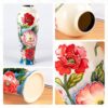 KAMMAK 8HPYZF016 ceramic vase shape and proportion detail image 3