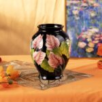 KAMMAK Colored Ceramic Vase, Beautiful Hand-Painted Decorative Vase, Modern Art Porcelain Vase for Flower Mantle Dining Table Centerpiece, Entryway Living Room Wedding...