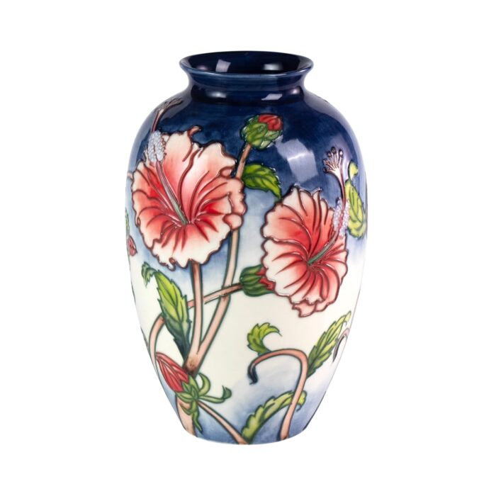 KAMMAK Colored Ceramic Vase, Beautiful Hand-Painted Decorative Vase, Modern Art Porcelain Vase for Flower Mantle Dining Table Centerpiece, Entryway Living Room Wedding...