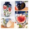 KAMMAK 8HPYZF074 ceramic vase shape and proportion detail image 3