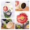 KAMMAK 8HPYZF073 ceramic vase close-up material texture detail image 4