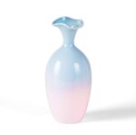 KAMMAK Colored Glass Vase Beautiful Hand Blown Decorative Vase FH022