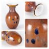 KAMMAK 8HPFH02008 glass vase close-up material texture detail image 4