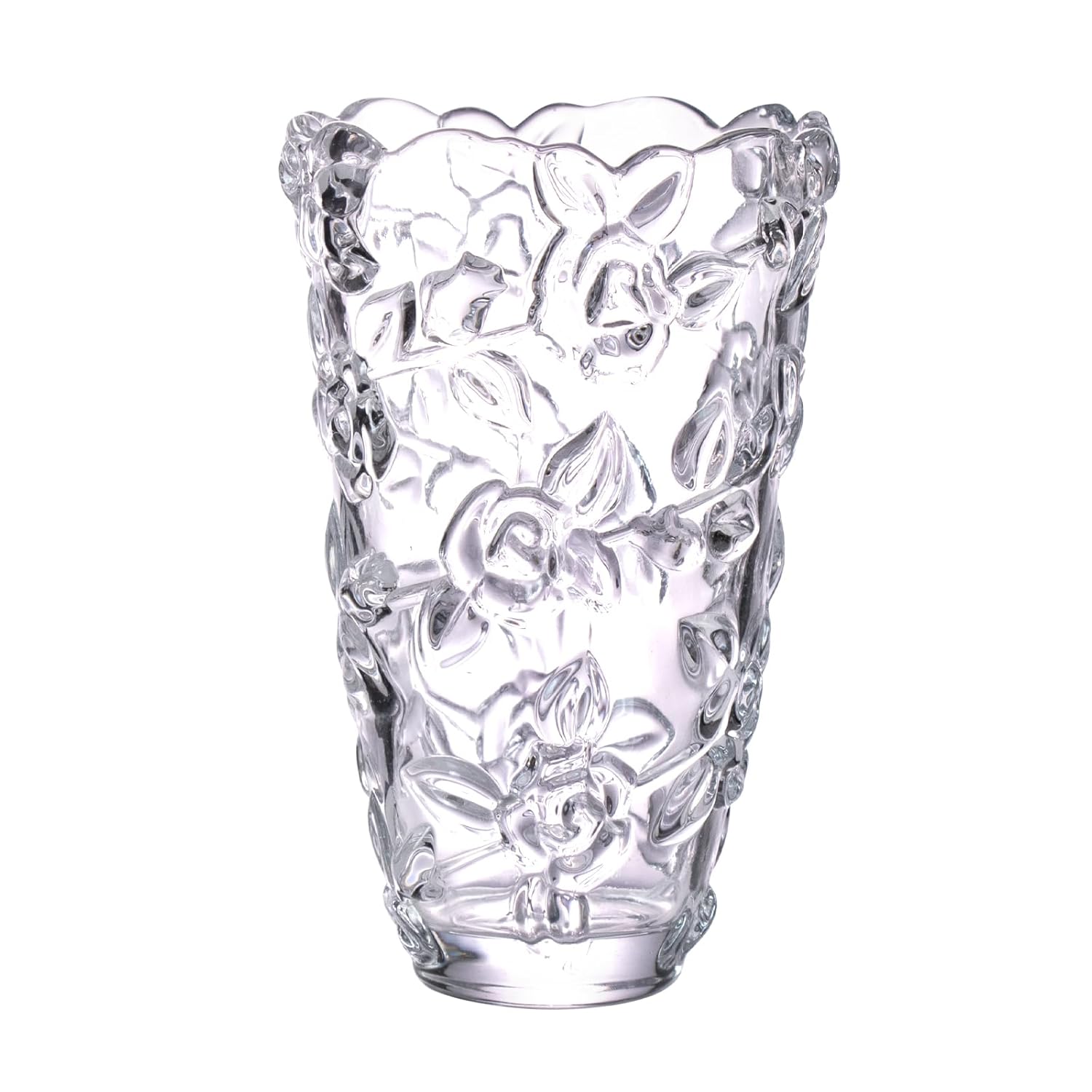 KAMMAK Colored Glass Vase, Beautiful Hand Blown Decorative Vase, Modern Art Vase for Flower Mantle Dining Table Centerpiece, Entryway Living Room Wedding Decoration, FH02139 KAMMAK 8HPFH02139 glass vase product card image