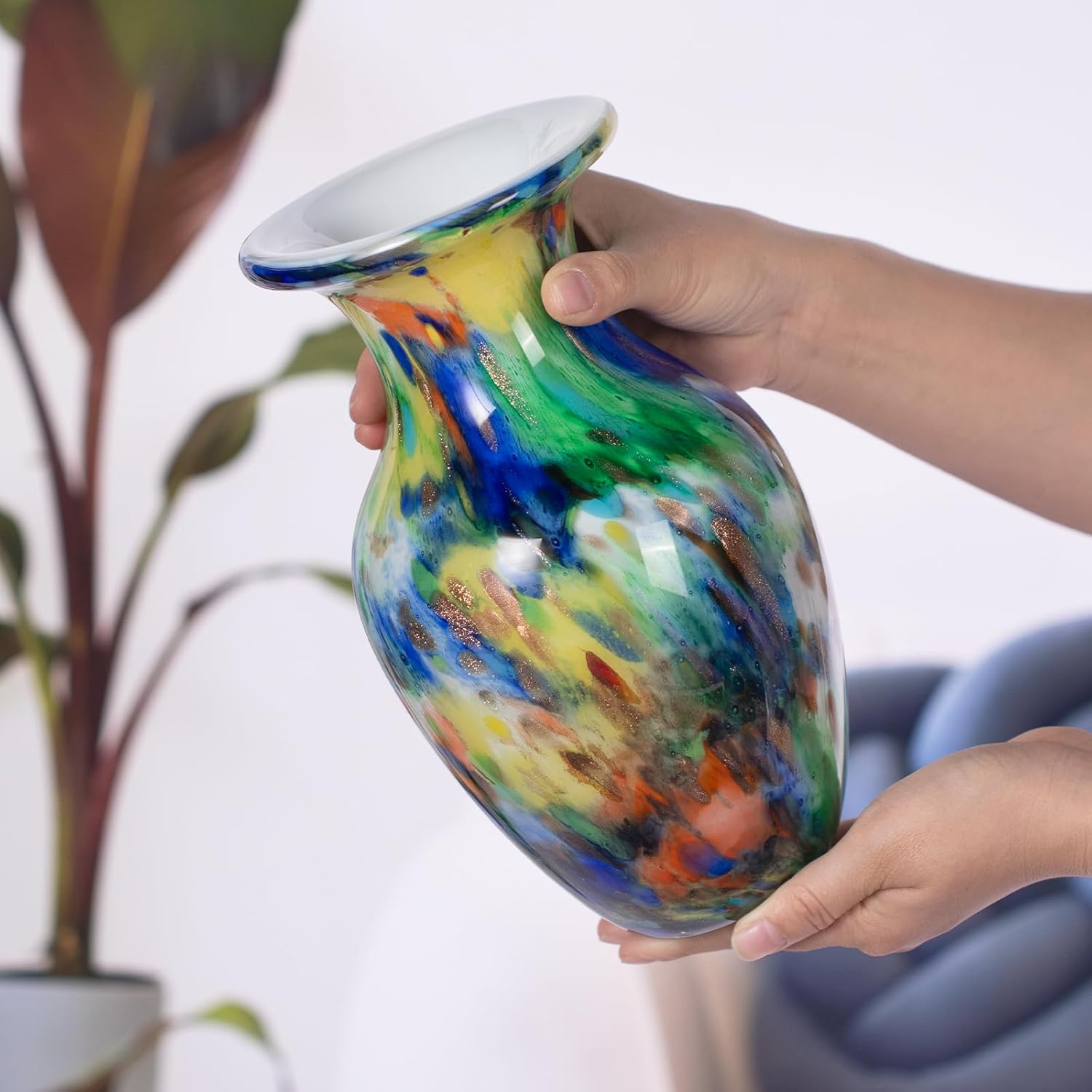 KAMMAK 8HPFH02013 glass vase detail image 4 in product description