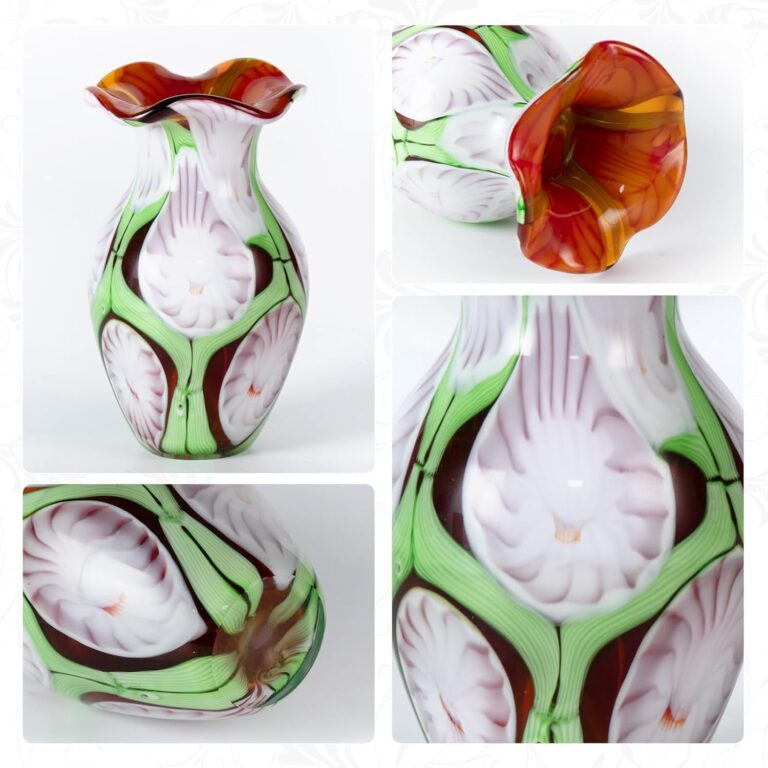 KAMMAK 8HPFH02017 glass vase detail image 3 in product description