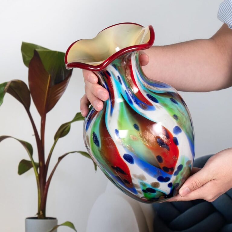 KAMMAK 8HPFH02112 glass vase detail image 4 in product description