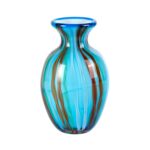 KAMMAK Colored Glass Vase, Beautiful Hand Blown Decorative Vase, Modern Art Vase for Flower Mantle Dining Table Centerpiece, Entryway Living Room Wedding Decoration (JG2014)
