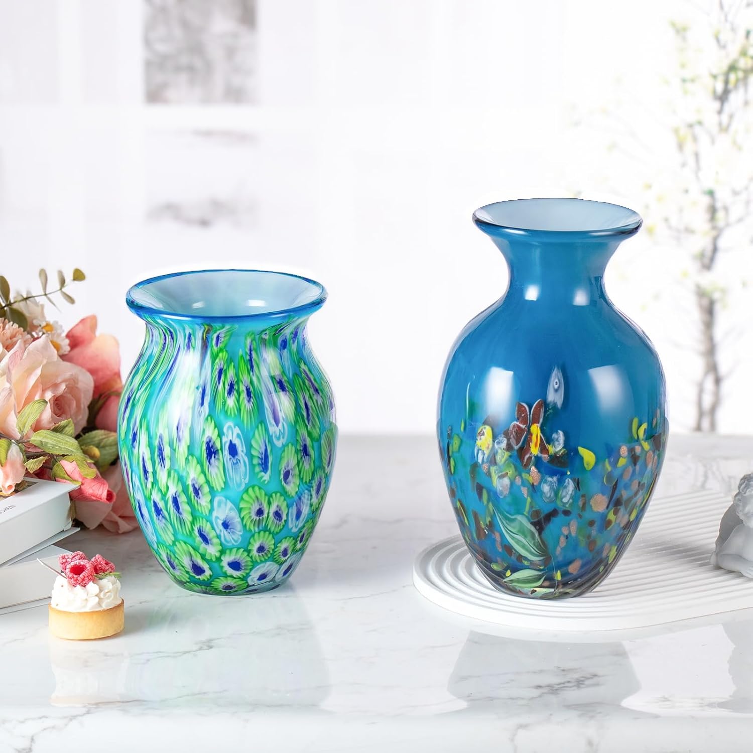 KAMMAK 8HPJG02136 glass vase detail image 1 in product description