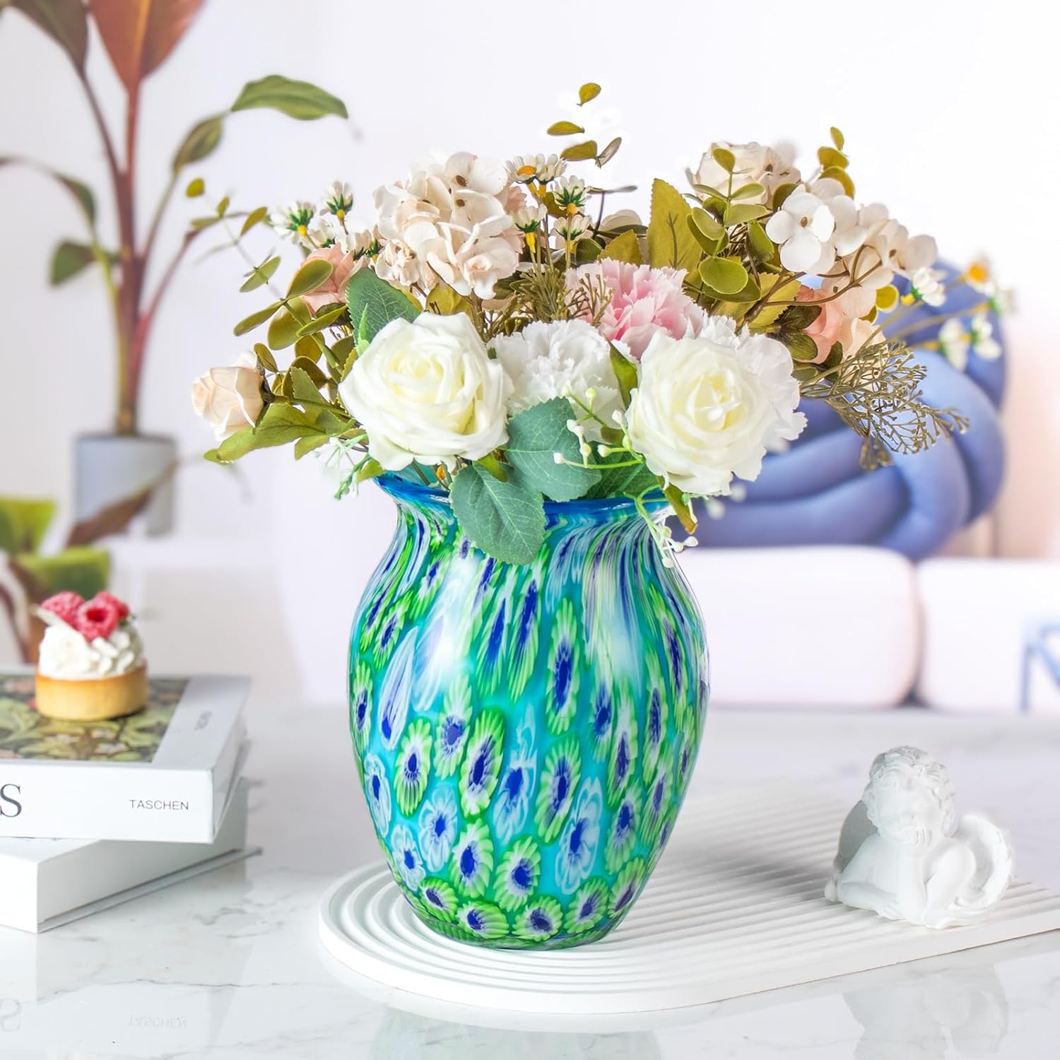 KAMMAK 8HPJG02136 glass vase detail image 2 in product description