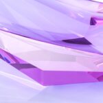 KAMMAK Crystal Glass Fruit Bowl, Luxury Centerpiece Glass Bowl, Hand Blown Decorative Dessert Plate, Purple Aesthetic Counter Decor, Transparent Rectangular Large Modern Art...