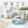KAMMAK 8CZNX043+44 ceramic cup and saucer styled home decor setting image 5